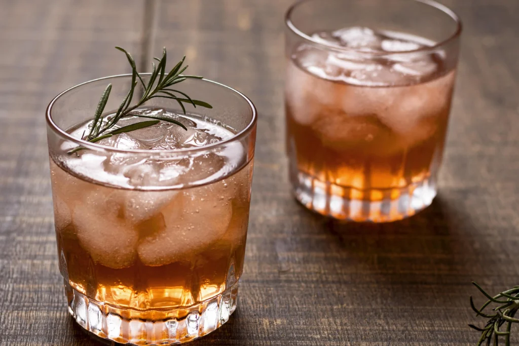 Delicious alcoholic drinks with rosemary - Carousel Club Gulfstream Park Delicious alcoholic drinks with rosemary